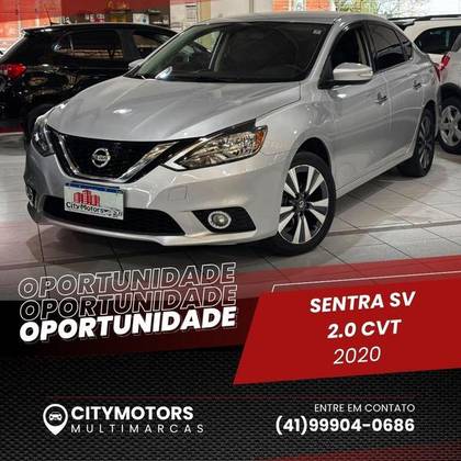 NISSAN SENTRA 2.0 SV 16V FLEXSTART 4P AUTOMÁTICO NISSAN SENTRA 2.0 SV 16V FLEXSTART 4P AUTOMÁTICO